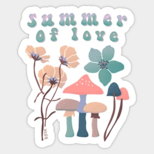 Summer of Love - Taupe Sticker